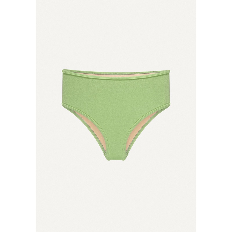 Bikini Bottom "Samun" in linden green terry