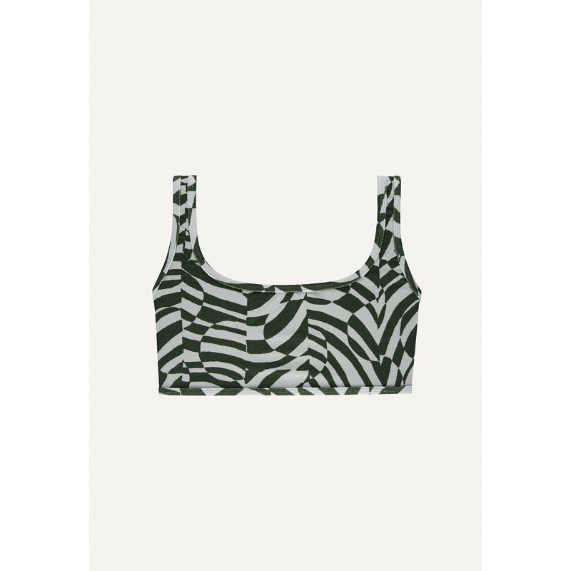 Bikini Top Vento in unreal zebra print
