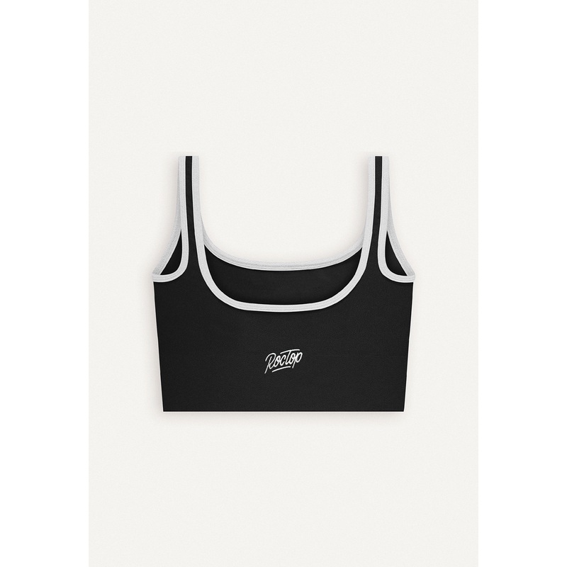 Dance Top "RocTop" in black terry