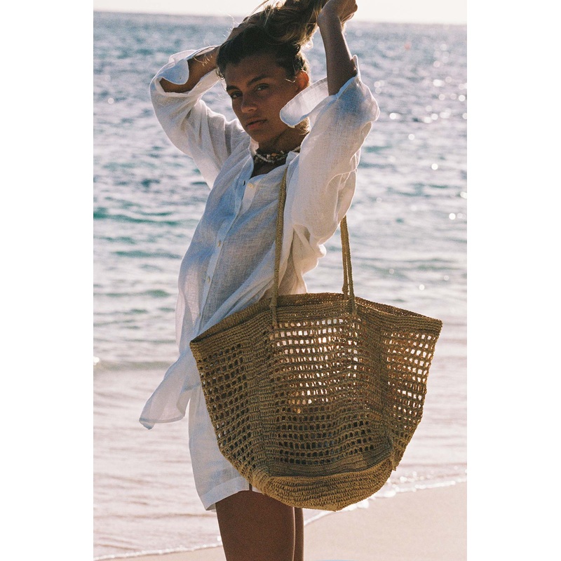 Ora Tote - Natural Raffia