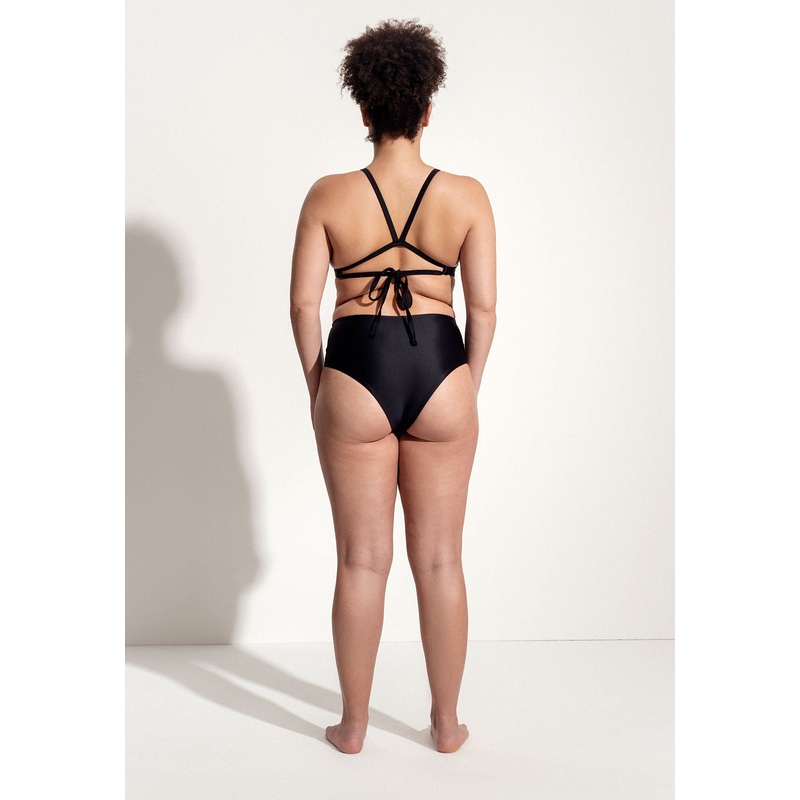 Surf Bikini Bottom "Fugu" in black