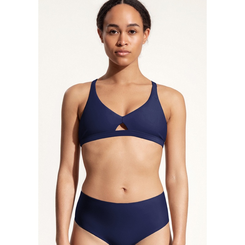 Surf Bikini Top "Coho" in midnight blue