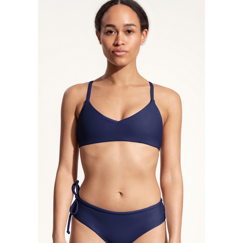 Surf Bikini Top "Dace" in midnight blue
