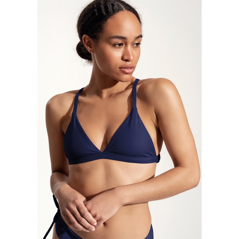 Surf Bikini Top "Esox" in midnight blue