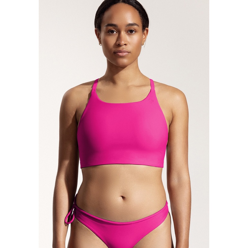 Surf Bikini Top "Goby" in magenta