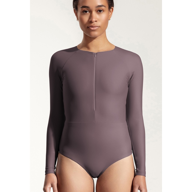 Surf Suit "Orfe" in dark lavender