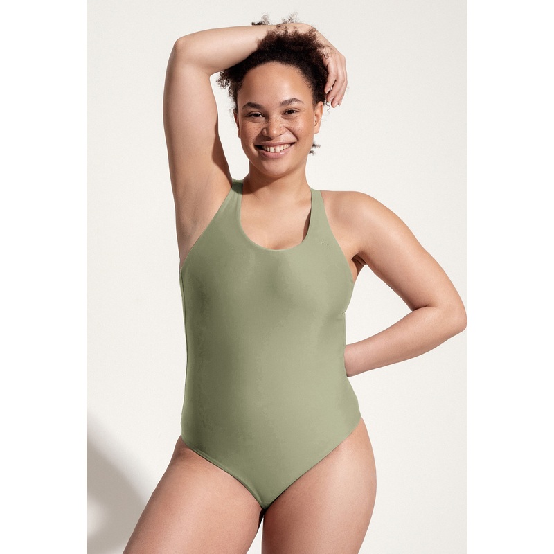Surf Swimsuit "Kelt" in sage green