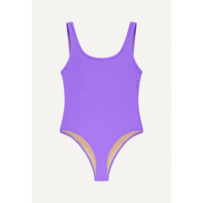 Swimsuit "Zephyr" in lilac terry