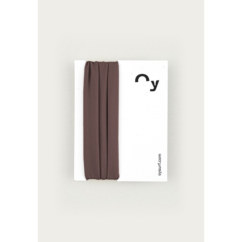 Upcycled Hair Ties in dark brown