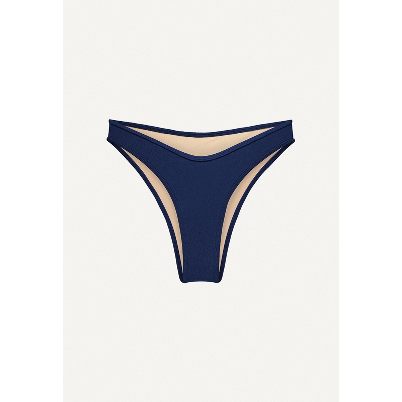 Bikini Bottom "Notos" in dark blue terry