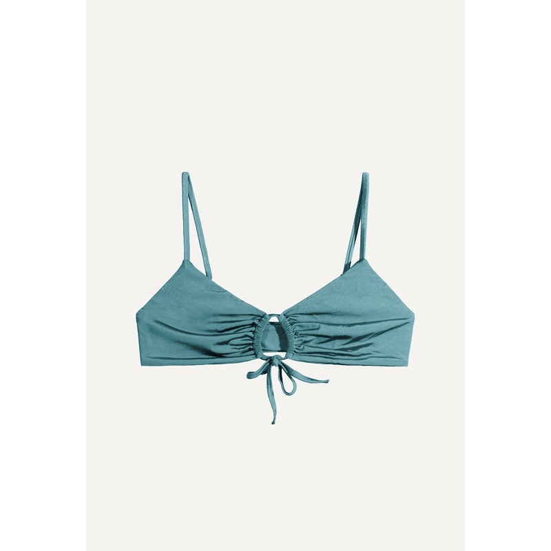 Bikini Top "Joran" ice blue shine
