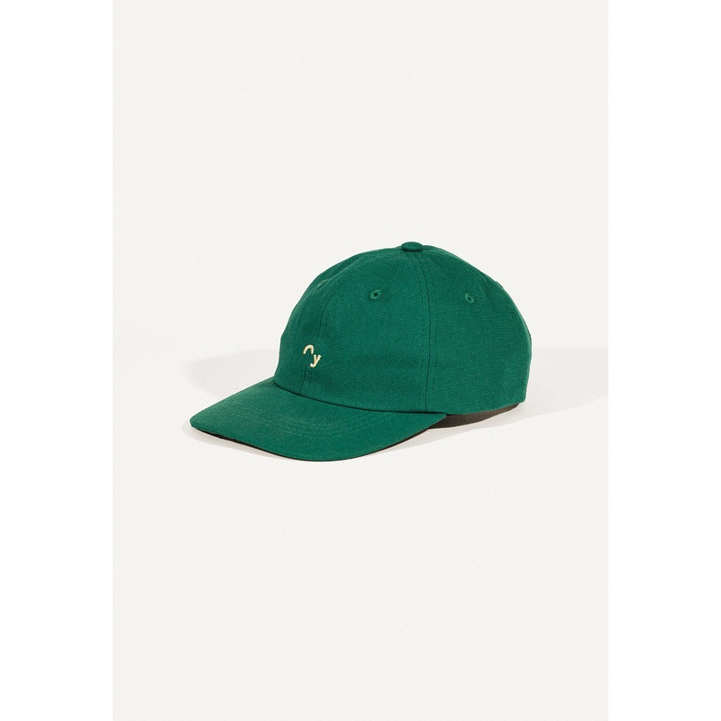 Dad Cap "Oy" in evergreen
