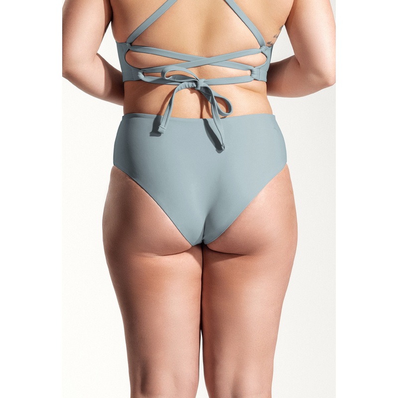 Surf Bikini Bottom "Fugu" in ice blue