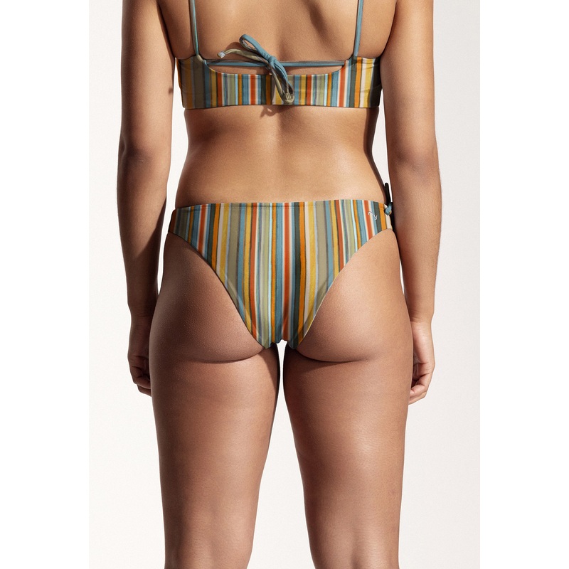 Surf Bikini Bottom "Mako" with solar ray print