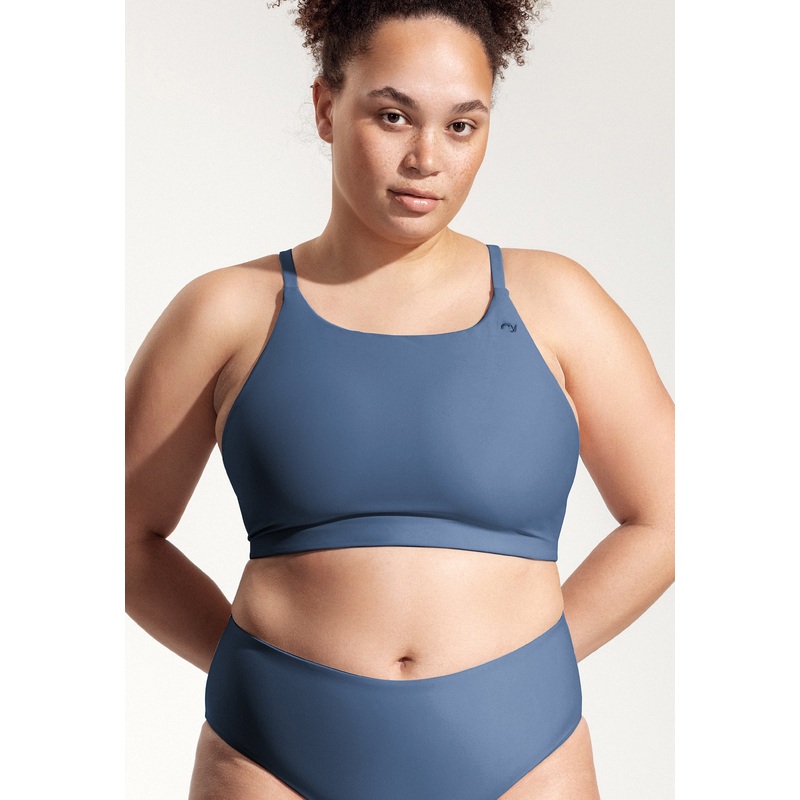 Surf Bikini Top "Goby" in blue