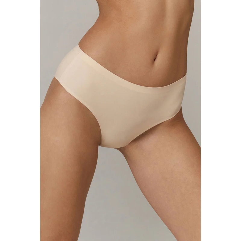 Aruelle - Amina Bonded Medium Waist Brazilian Panty Nude