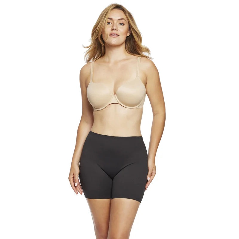 Cupid Shapewear - Dress Rehearsal Low Back Mid Thigh Shaping Short Black