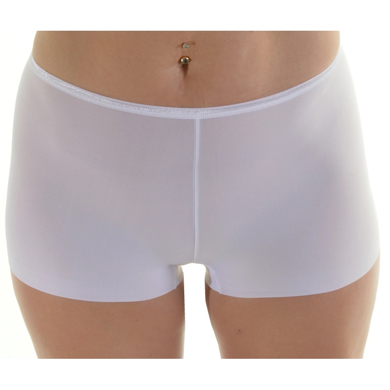 Naomi & Nicole Shapewear - Classic Boyshort White