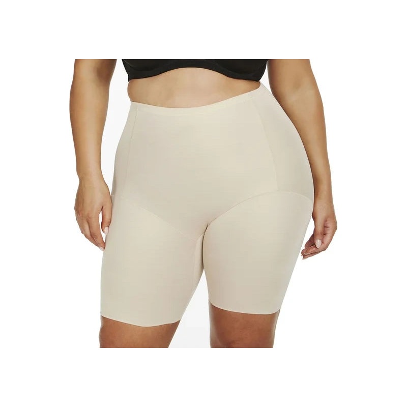 Naomi & Nicole Shapewear - Unbelievable Comfort Waistline Bike Pant Warm Beige