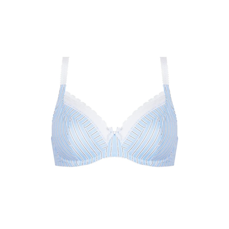 Antigel By Lise Charmel - Un Brin Garconne 3/4 Cup Balconette Bleu Liquette