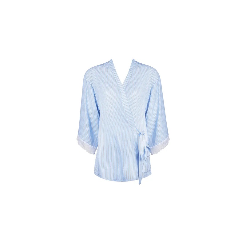 Antigel By Lise Charmel - Un Brin Garconne Short Negligee Bleu Liquette