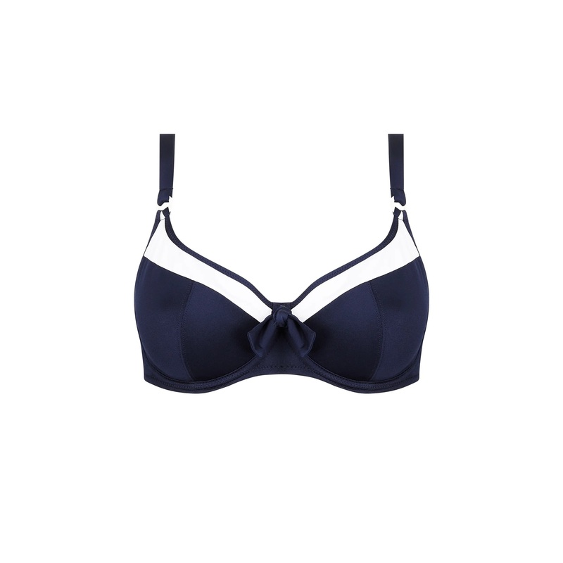 Antigel Swimwear By Lise Charmel - La Skippeuse Balconet Bikini Marine Skippeuse