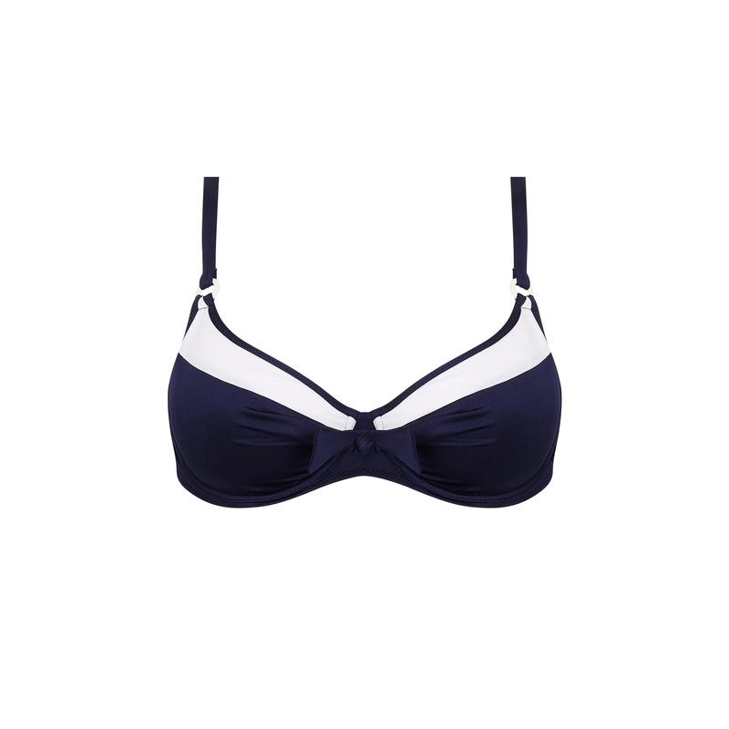 Antigel Swimwear By Lise Charmel - La Skippeuse Underwired Contour Marine Skippeuse