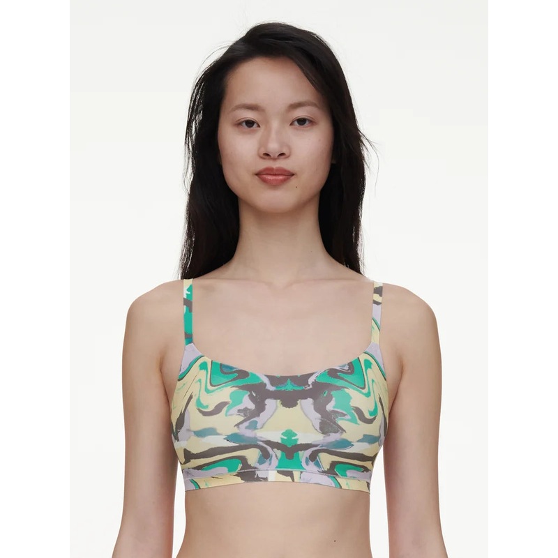 Chantelle - Softstretch Padded Bralette Chromatica Waves Print