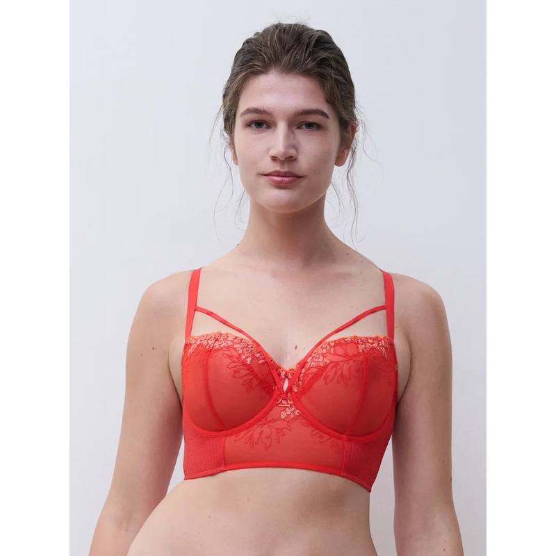 Chantelle - Spice Bustier Red Cocktail Multico