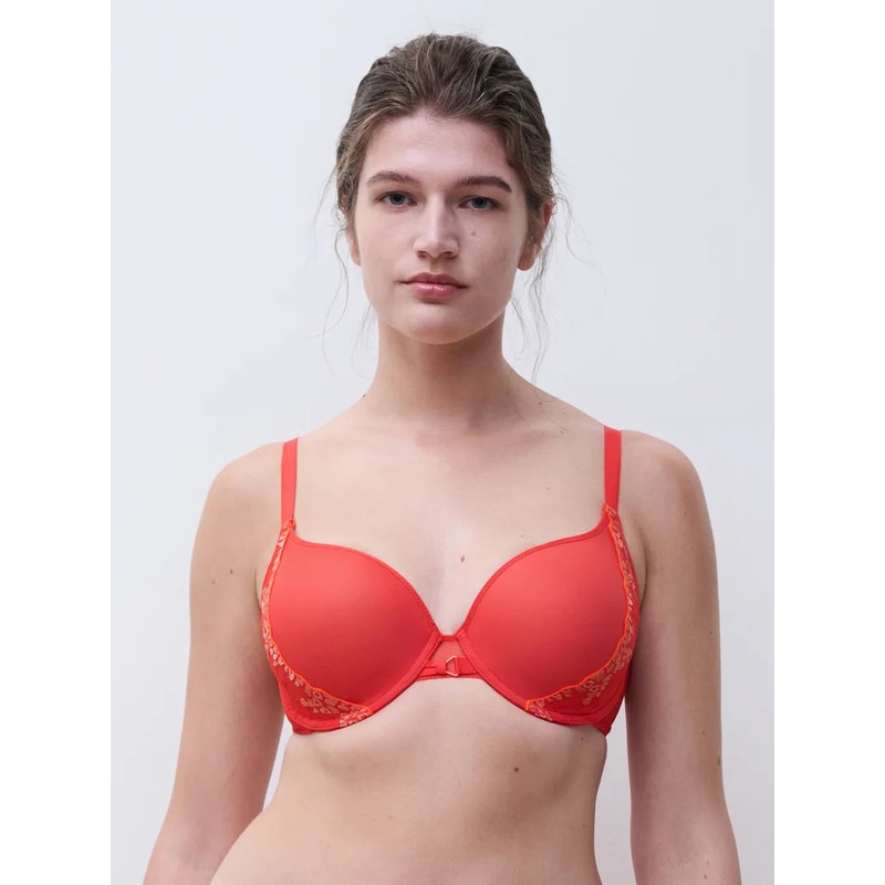 Chantelle - Spice Covering T-Shirt Bra Red Cocktail Multico