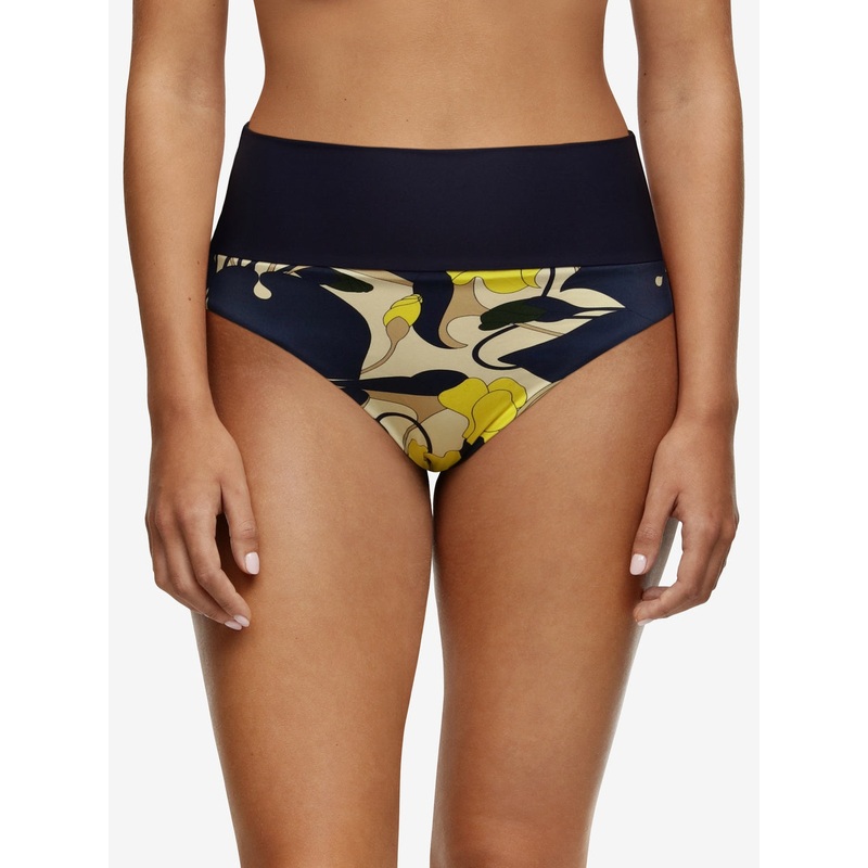 Chantelle Swimwear - Flowers Full Bikini Brief Blue Flowers