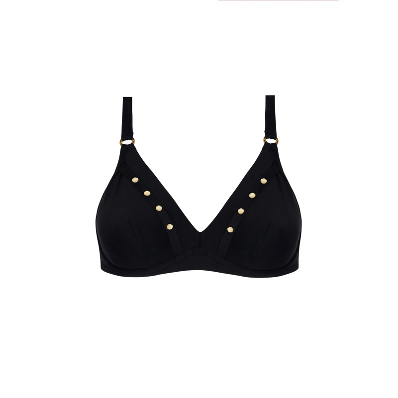 Lise Charmel Swimwear - Eclat Rock Underwired Triangle Bikini Top Noir