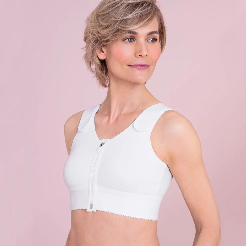 Anita Care - Marbella Compression Bra Front Closure White