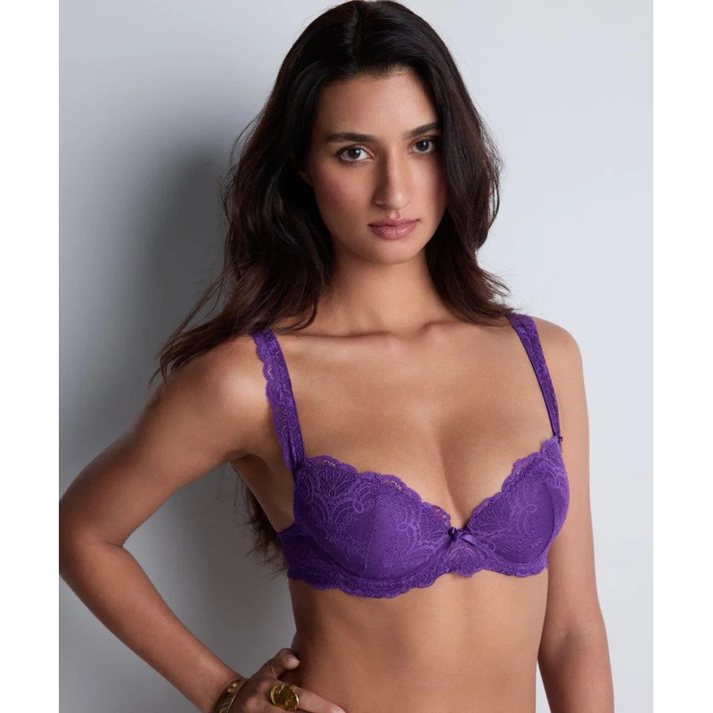 Aubade - Danse Des Sens Plunge Padded Bra Spiced Plum