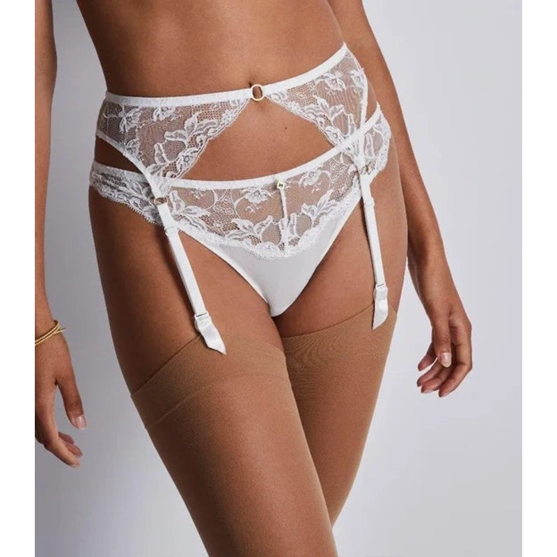 Aubade - Kiss Of Love Garter-Belt Opale