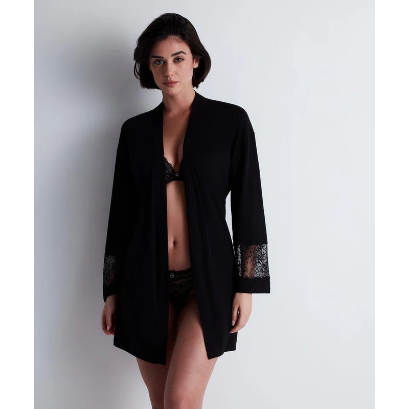 Aubade - Lazy Days Kimono Noir
