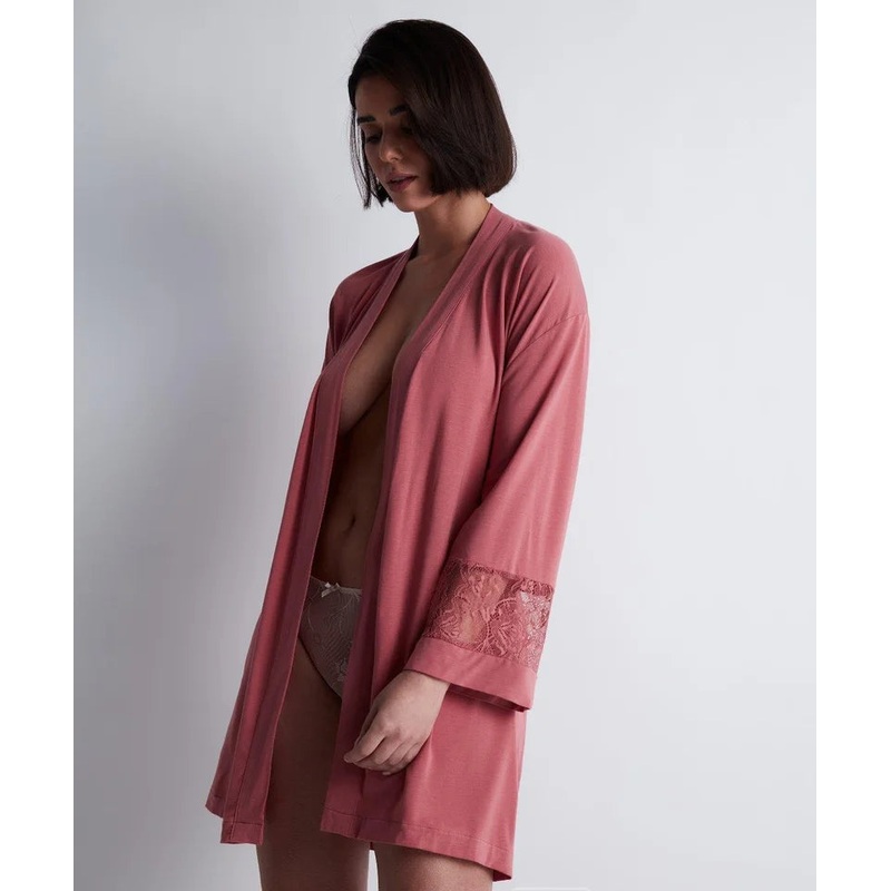 Aubade - Lazy Days Kimono Rosewood