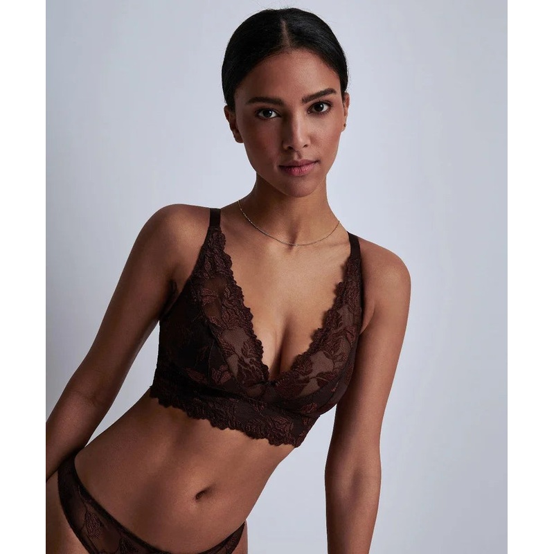 Aubade - Softessence Padded Triangle Bralette Espresso