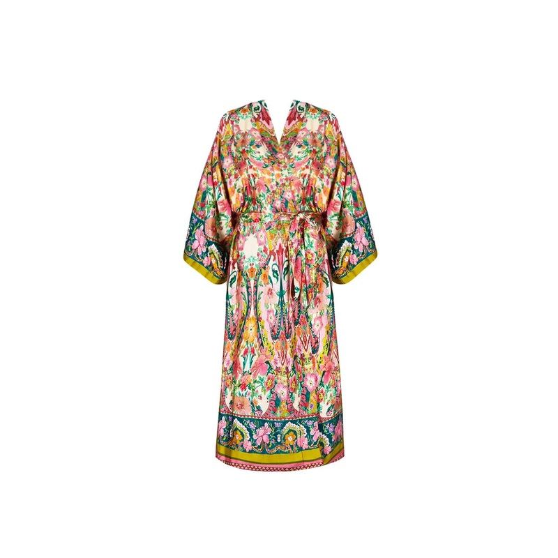 Lise Charmel - Libertine En Fleurs Mid-Length Negligee Gown Libre Eclosion