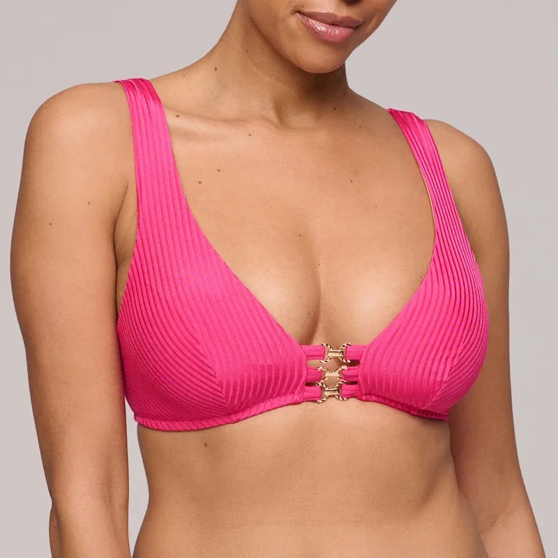 Marie Jo Swimwear - Emly Padded Triangle Bikini Top Dragon Fruit