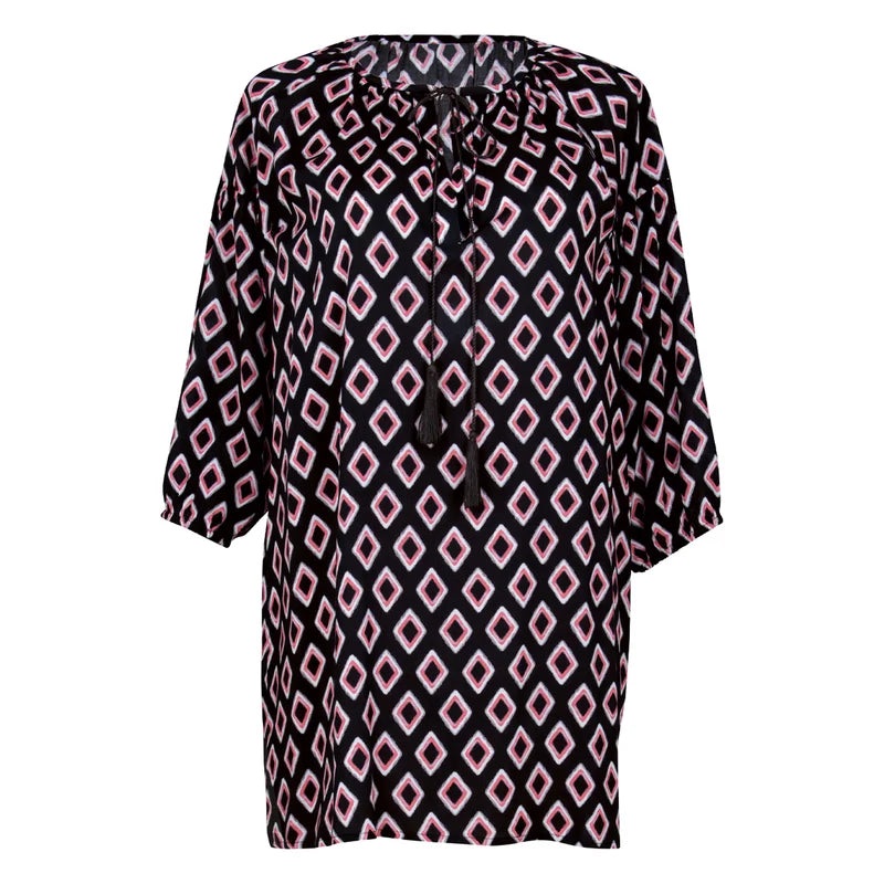 Rosa Faia Swimwear - Style Papanui Tunic Black