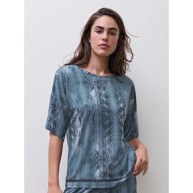 Chantelle Easyfeel - Joe Short Sleeved T-Shirt Jeans Snake