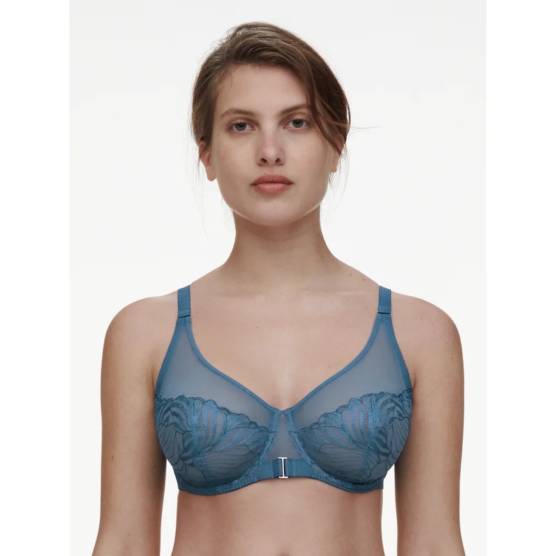 Chantelle - Legend Very Covering Underwired Bra Jeans Blue