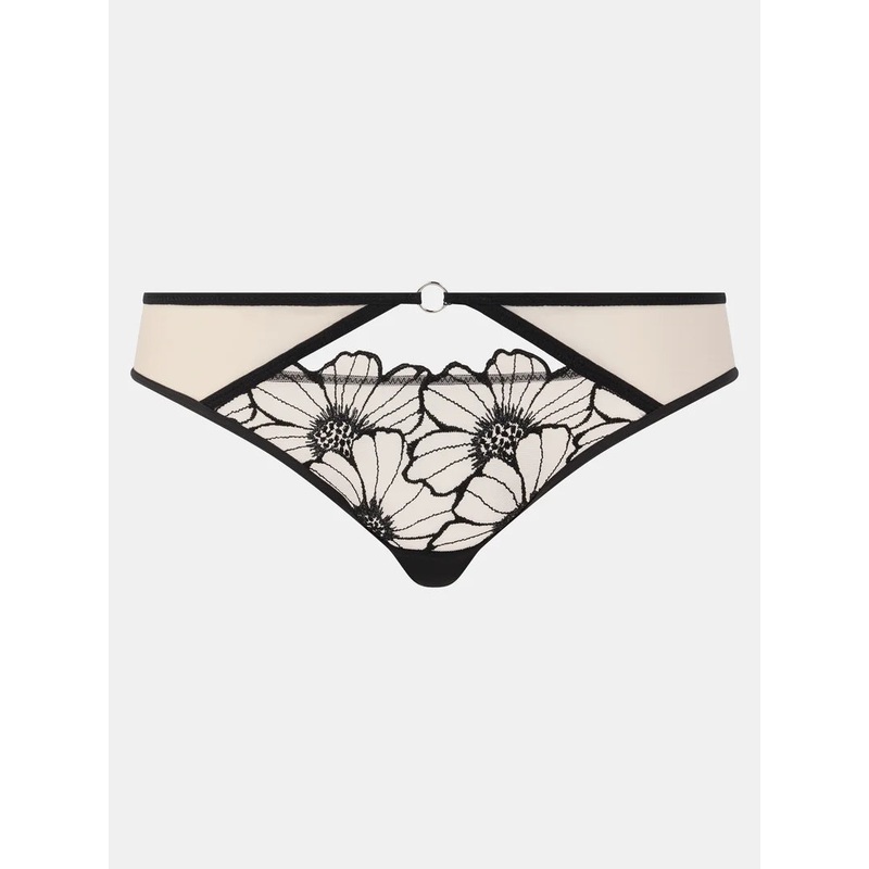 Chantelle - Lush Brief Black / Soft Pink