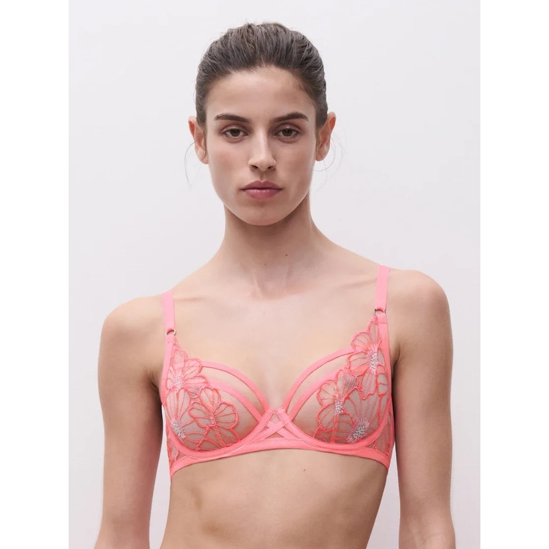 Chantelle - Lush Covering Underwired Bra Bubblegum
