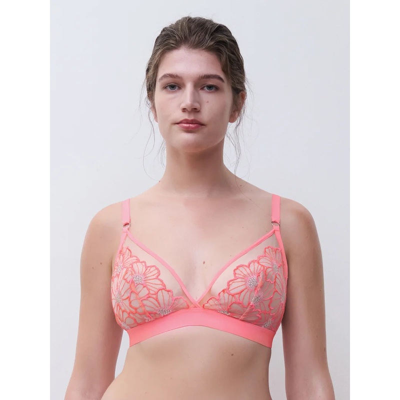 Chantelle - Lush Wirefree Triangle Bra Bubblegum