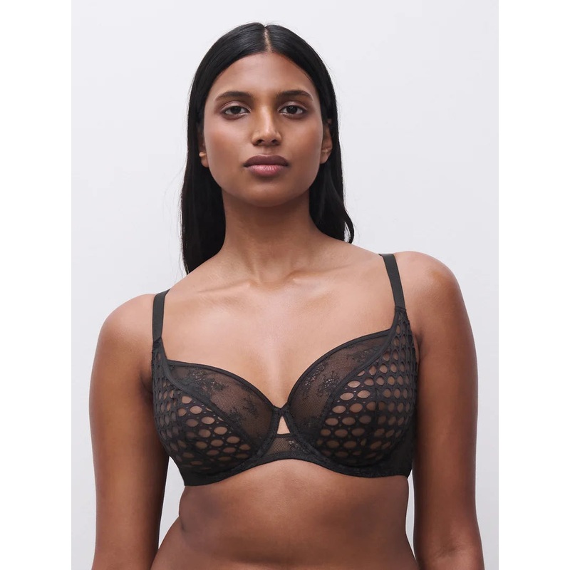 Chantelle - Poison Covering Underwired Bra Black