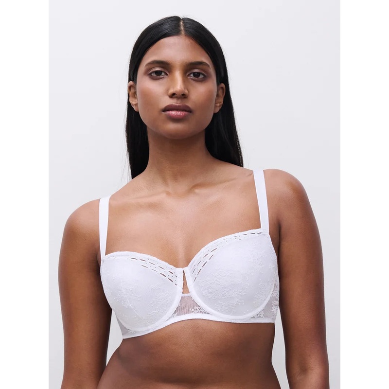 Chantelle - Poison Half-Cup Foam Bra White