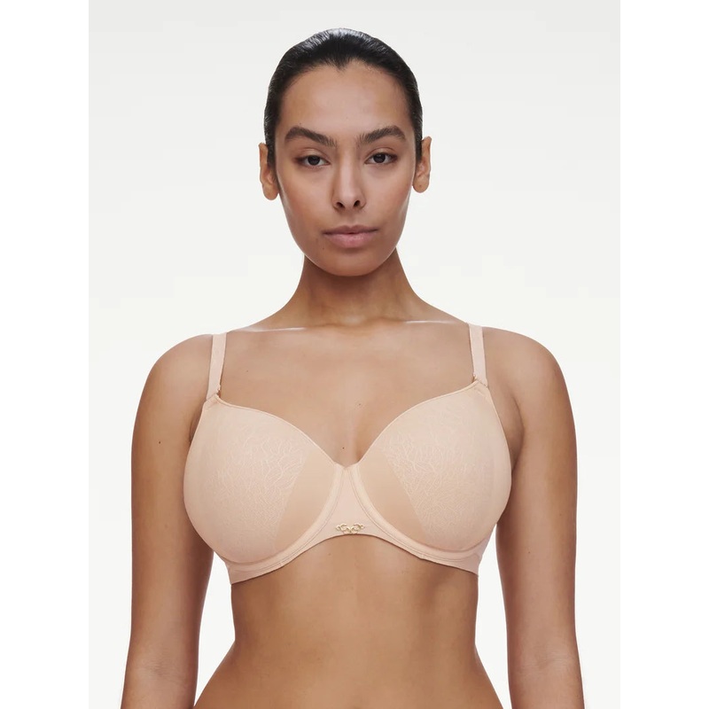 Chantelle - Pure Lace Covering Spacer Bra Golden Beige