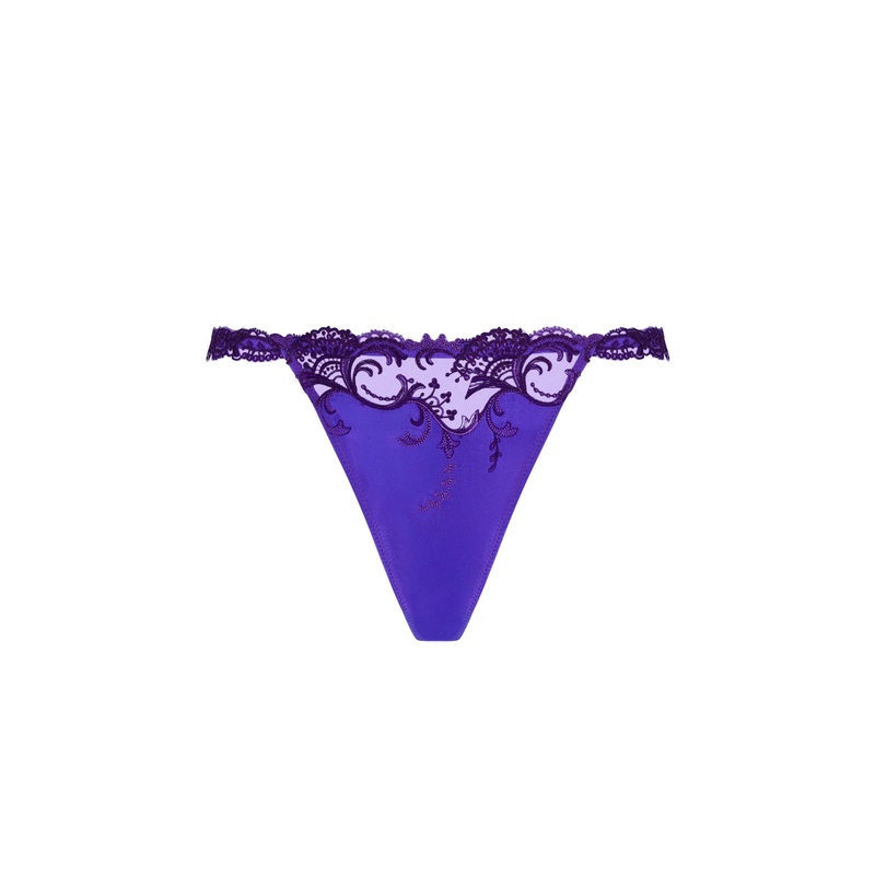 Lise Charmel - Splendeur Soie Sexy Thong Ocean Bleu
